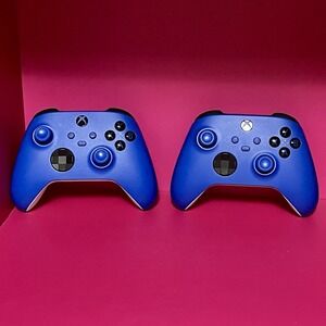 Set/2 Microsoft Xbox Series X|S Wireless Controller Shock Blue 1914